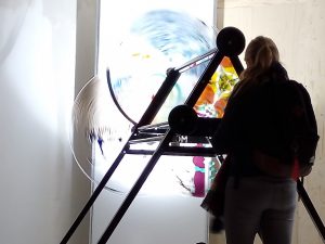 reuze caleidoscoop tijdens Dutch Design week